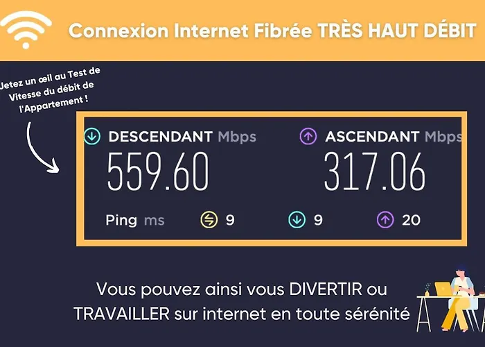 Chill & Sun - Terrasse Exterieure - Parking - Wifi - 4P